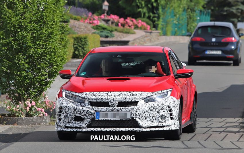 SPIED: Honda Civic Type R update – two wing designs 840566