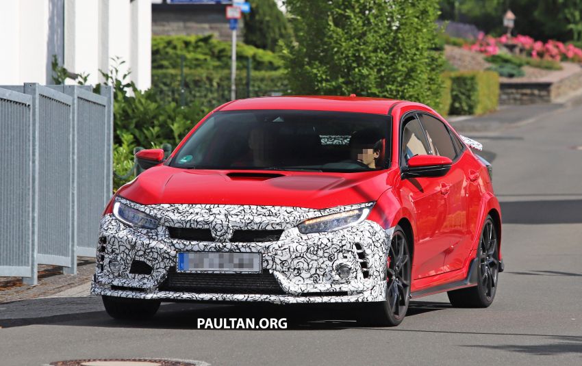 SPIED: Honda Civic Type R update – two wing designs 840567