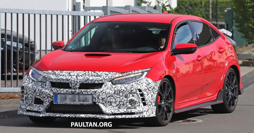 SPIED: Honda Civic Type R update – two wing designs 840568
