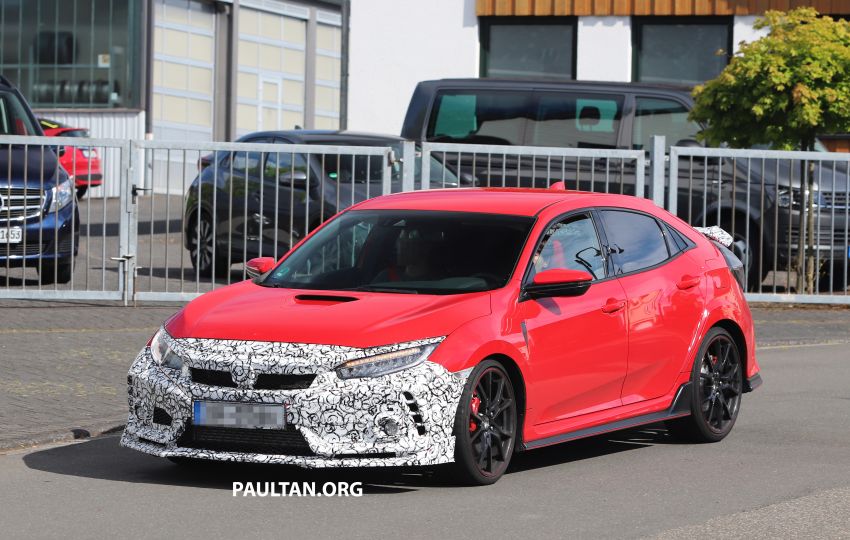 SPIED: Honda Civic Type R update – two wing designs 840569