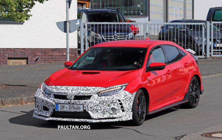SPIED: Honda Civic Type R update – two wing designs 840571