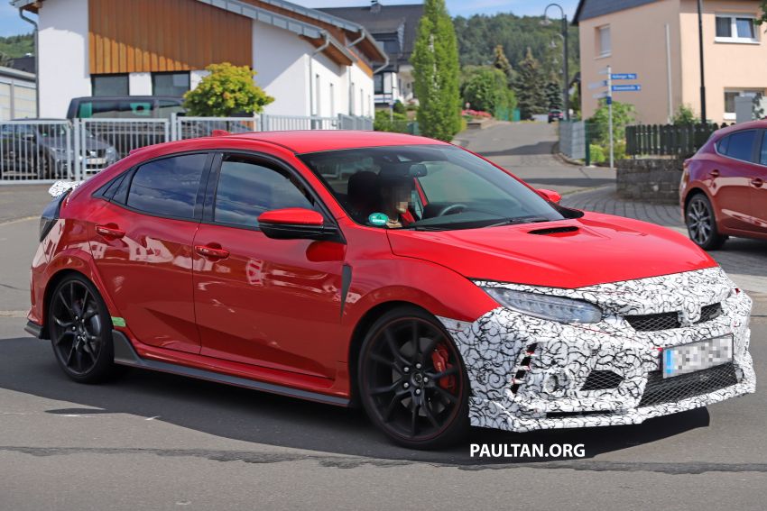 SPIED: Honda Civic Type R update – two wing designs 840575