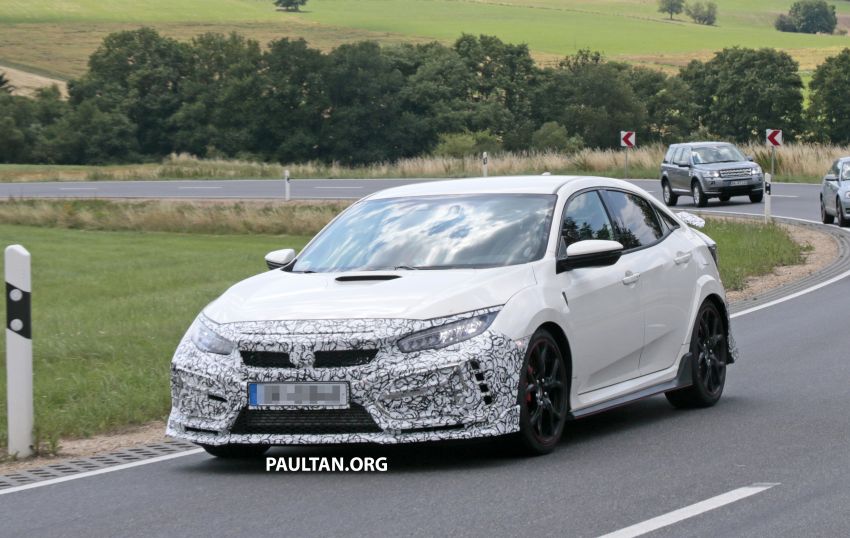 SPIED: Honda Civic Type R update – two wing designs 840541