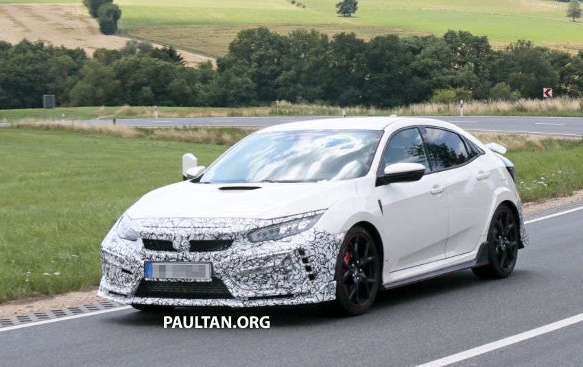 SPIED: Honda Civic Type R update – two wing designs 840544