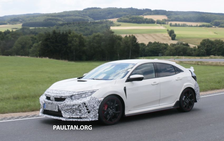 SPIED: Honda Civic Type R update – two wing designs 840546