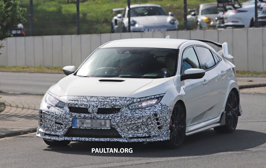 SPIED: Honda Civic Type R update – two wing designs 840550