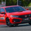 Honda Civic Type R FK8 kini kereta produksi pacuan roda hadapan terpantas di Litar Estoril, Portugal