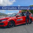 Honda Civic Type R FK8 kini kereta produksi pacuan roda hadapan terpantas di Litar Estoril, Portugal
