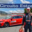 Honda Civic Type R FK8 kini kereta produksi pacuan roda hadapan terpantas di Litar Estoril, Portugal