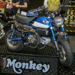 2018 Honda Super Cub and Monkey shown at AoS2018