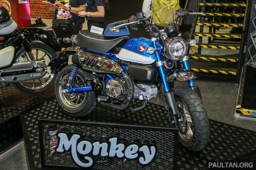2018 Honda Super Cub and Monkey shown at AoS2018 844589