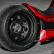 Kenstomoto Valkyrie – red, long and low custom