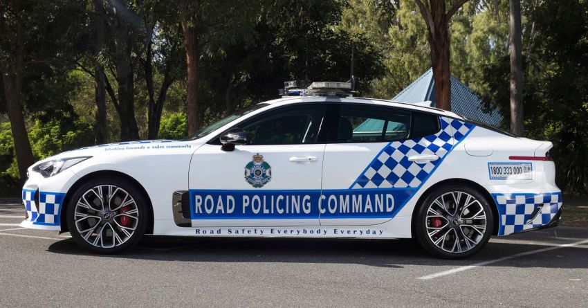 Kia Stinger GT is Queensland Police’s latest patrol car 835775