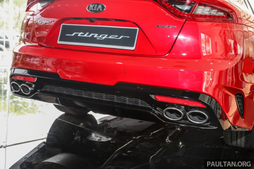 Kia Stinger launched in Malaysia – 251 hp 2.0 GT Line and 365 hp 3.3 V6 GT, CBU, RWD, RM240k to RM310k 837104