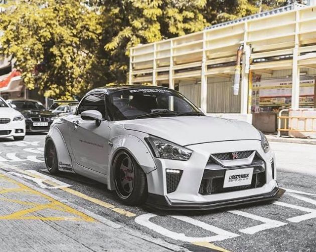 Liberty Walk hasilkan GT-R comel dari Daihatsu Copen
