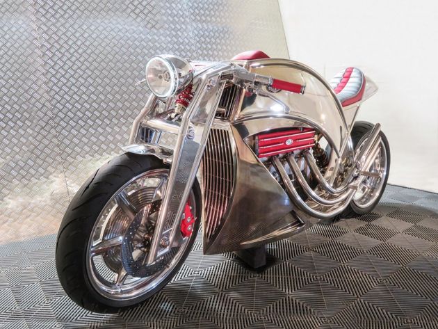 Levis Motorcycles hidup kembali – dulu ‘Raja Dua Lejang’, sekarang keluarkan motosikal unik enjin V6