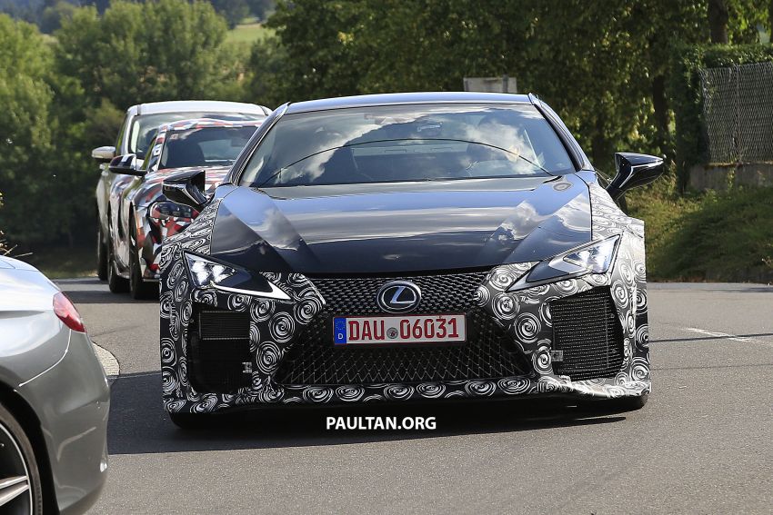 SPYSHOTS: Lexus LC F prototype spotted in the wild 842186