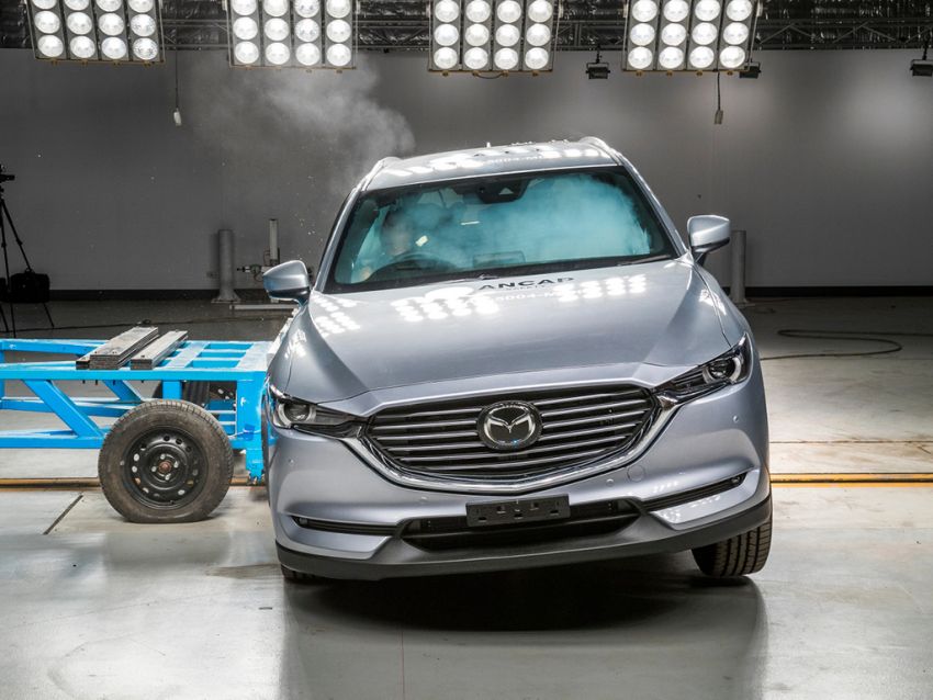 Mazda CX-8 awarded five-star safety rating by ANCAP 841581