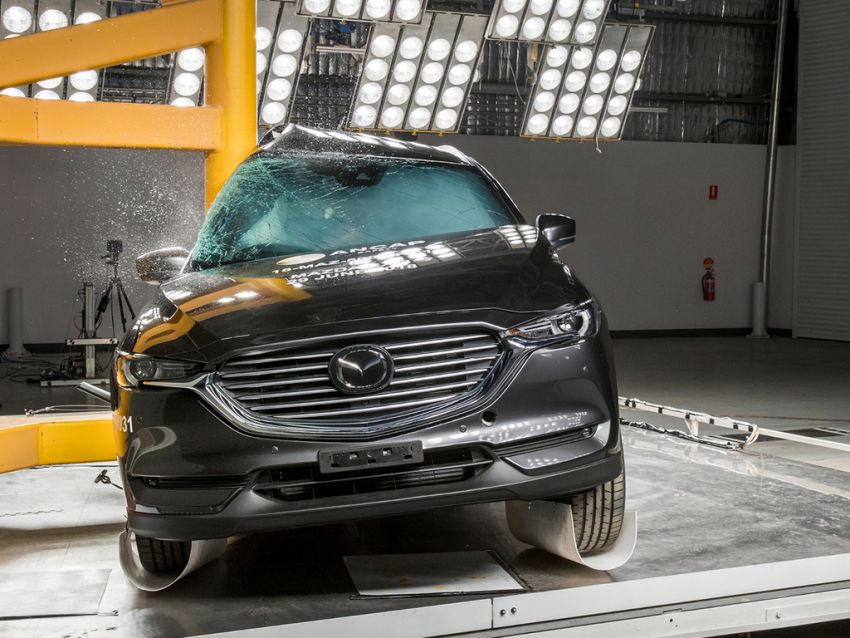 Mazda CX-8 awarded five-star safety rating by ANCAP 841583