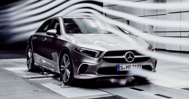 Mercedes-Benz A-Class Sedan akan tampil hujung 2018 – jarak roda sama dengan hatchback, 0.22 Cd