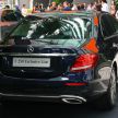 Mercedes-Benz E200, E250 Avantgarde dan Exclusive – kemasan baharu, kit dipertingkatkan bagi model 2018