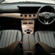 Mercedes-Benz E200, E250 Avantgarde dan Exclusive – kemasan baharu, kit dipertingkatkan bagi model 2018