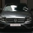 Mercedes-Benz E200, E250 Avantgarde dan Exclusive – kemasan baharu, kit dipertingkatkan bagi model 2018