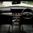 Mercedes-Benz E200, E250 Avantgarde dan Exclusive – kemasan baharu, kit dipertingkatkan bagi model 2018