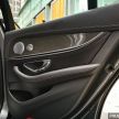 Mercedes-Benz E200, E250 Avantgarde dan Exclusive – kemasan baharu, kit dipertingkatkan bagi model 2018