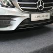 Mercedes-Benz E200, E250 Avantgarde dan Exclusive – kemasan baharu, kit dipertingkatkan bagi model 2018
