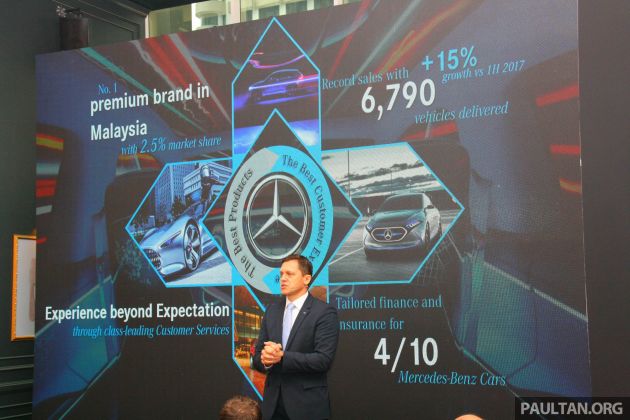 Mercedes-Benz Malaysia announces 1H 2018 results – 6,790 vehicles delivered, best-ever first half of a year
