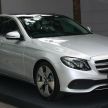 W213 Mercedes-Benz E200, E250 Avantgarde and Exclusive – new trim, revised kit in MY2018 update