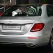 Mercedes-Benz E200, E250 Avantgarde dan Exclusive – kemasan baharu, kit dipertingkatkan bagi model 2018
