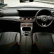 Mercedes-Benz E200, E250 Avantgarde dan Exclusive – kemasan baharu, kit dipertingkatkan bagi model 2018