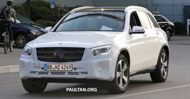 SPYSHOTS: X253 Mercedes-Benz GLC facelift spotted