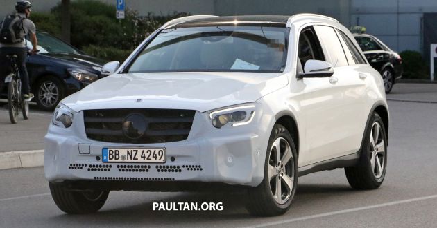 SPYSHOT: Mercedes-Benz GLC facelift X253 dikesan