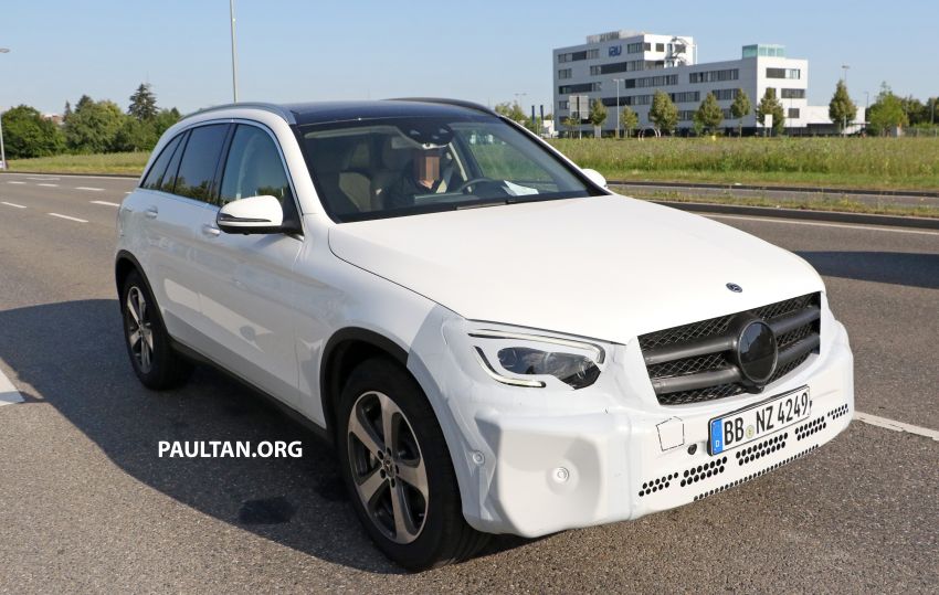 SPYSHOTS: X253 Mercedes-Benz GLC facelift spotted 834106
