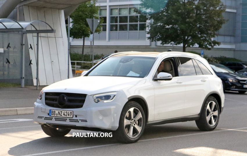 SPYSHOTS: X253 Mercedes-Benz GLC facelift spotted 834099