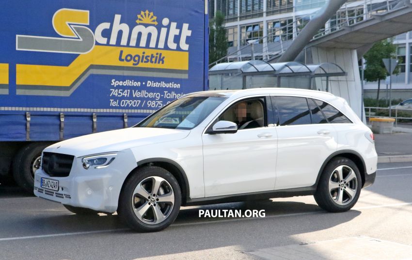 SPYSHOTS: X253 Mercedes-Benz GLC facelift spotted 834100