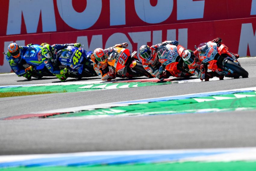 MotoGP: Aksi mendebarkan sepanjang perlumbaan di Assen – Marquez pemenang, Hafizh di tempat ke-18 833387