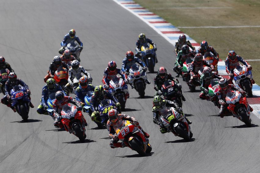 MotoGP: Aksi mendebarkan sepanjang perlumbaan di Assen – Marquez pemenang, Hafizh di tempat ke-18 833390