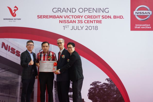 Tan Chong opens new Nissan 3S centre in Seremban