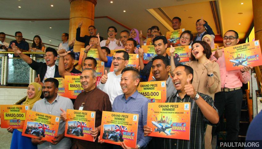 Petronas rai para pemenang peraduan Mesra Bonanza 833397