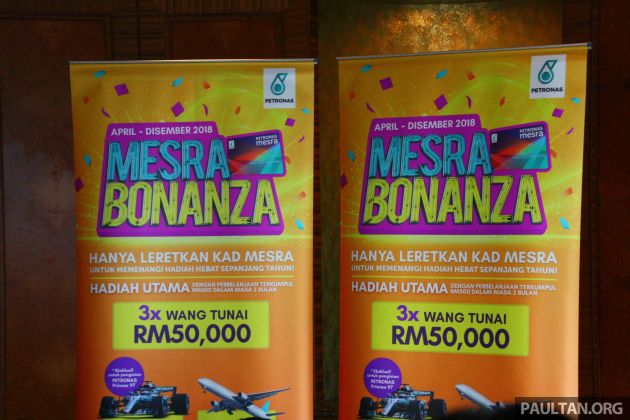 Petronas rai para pemenang peraduan Mesra Bonanza