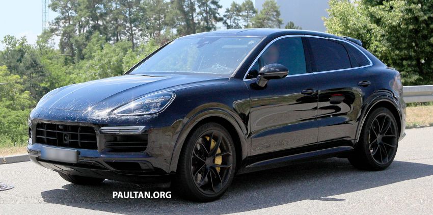 SPIED: Porsche Cayenne Coupe seen testing again 837027