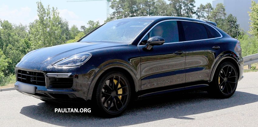SPIED: Porsche Cayenne Coupe seen testing again 837028