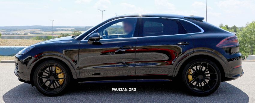 SPIED: Porsche Cayenne Coupe seen testing again 837031
