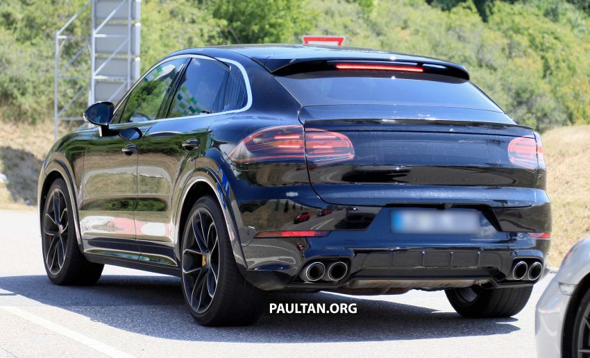SPIED: Porsche Cayenne Coupe seen testing again 837039