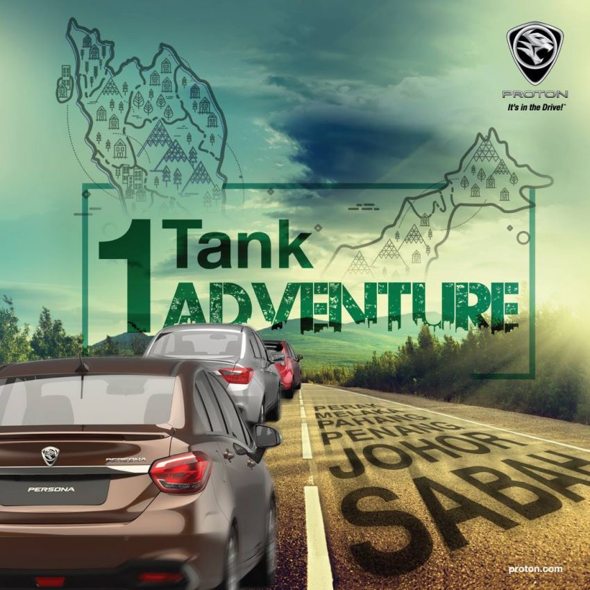 Proton 1-Tank Adventure contest touts fuel efficiency – prizes worth more than RM100,000 to be won 834605