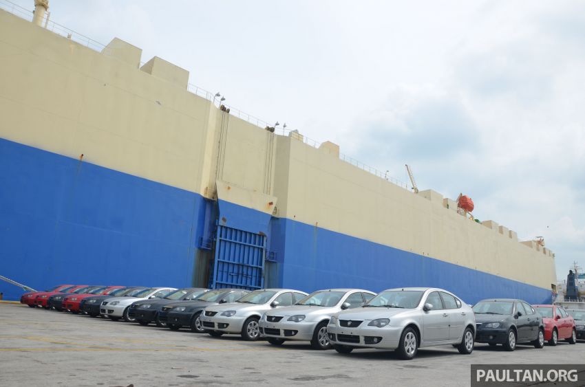 Proton eksport 440 unit Gen2, 13 unit Persona 2015 versi pemanduan sebelah kiri ke Timur Tengah 838191